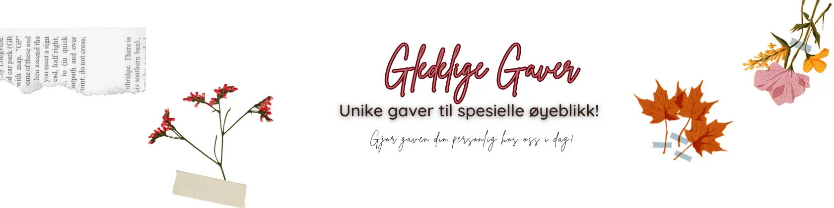 Banner for gledeligegaver